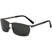Krüger&Matz KM00026 Lunettes de soleil polarisées UV, noires