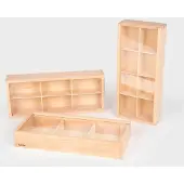 TickiT Boîtes de découverte , 3 ans/années, acrylique, hêtre, bois