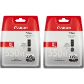 Canon 6431B010 Patrone PGI-550PGBK 2x noir