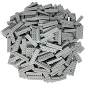 LEGO 25 pierres 2x8, gris clair