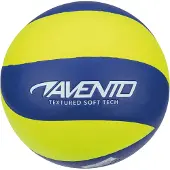 Avento VolleyballPolyuréthanelaminé - Match Pro - Soft Touch - Bleu/Jaune