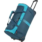Travelite Sac de voyage turquoise / bleu foncé / orange