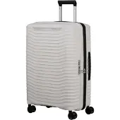 Samsonite Upscape Trolley mit 4 Rollen erweiterbar 68cm, Valise, Blanc
