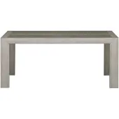 CALICOSY - Table à manger rectangulaire 10pers. avec rallonge - Fabrication Française