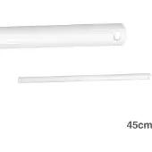 EDM Rallonge Tuyau Ventilateur Plafond 45cm Blanc Allonge De 45cm Pour Ventilateur De Plafond -