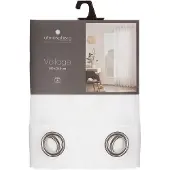 Atmosphera Voilage Georget blanc - 140 x 240 cm
