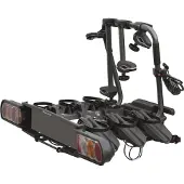 Peruzzo Bike Peruzzo Pure Instinct - Porte-boules de remorquage, Porte-vélos, Suspension arrière, Acier, Noir