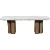 Signature - Table basse avec plateau en marbre - BUREN