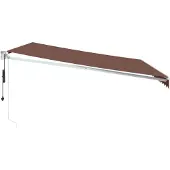 vidaXL Store automatique brun 450x300 cm