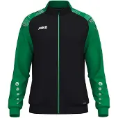 Jako Veste en polyester Sonic noir/vert 140