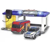 Dickie Toys Rescue Station Car Multicolore Enfants