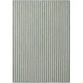Hanse Home Tapis plat Ted Baker Linley, résistant aux intempéries, à motifs rayés, facile d'entretien, vert - 120x170 cm