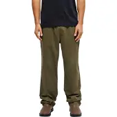 Quiksilver - Pantalon en twill - Taxer Regul Twill Pant Grape Leaf pour Homme en Coton - Taille L - Kaki