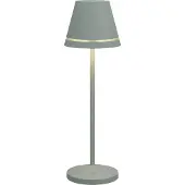 Leonardo VENEZIA Akku-Tischlampe Olivgrün 1,8W steuerbare Lichtfarbe IP54 76063