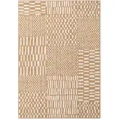 Hanse Home Tapis plat Ted Baker Barkham, résistant aux intempéries, facile d'entretien, en jute, couleur blanche - 120x170 cm