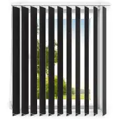 Time4blinds , Store à lamelles, 190x230 cm, Noir Classique