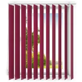 Time4blinds , Store à lamelles, 170x260 cm, Rouge Bourgogne