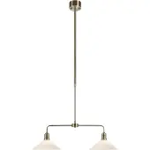 Markslöjd Suspension , Vela, dimmable, Bronze / laiton ancien, Salon / séjour, Verre