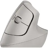 Logitech Souris ergonomique verticale Lift, couleur sable, Logi Bolt, Bluetooth