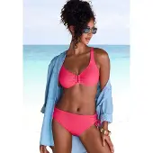 LASCANA Hauts de bikini pourpre