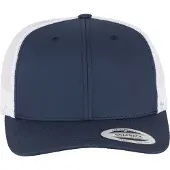 Flexfit Casquette bleu marine / blanc
