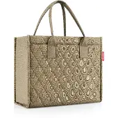 Reisenthel GP5046 Umhängetasche daily shopper business Polyester rhombus olive GP5046