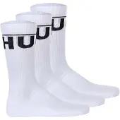 HUGO Chaussettes 'ICONIC' noir / blanc