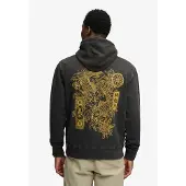 Superdry Homme Sweat à Capuche Tokyo Narrative Coupe Décontractée Black Taille: XL