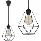 Light11 HOME Diamond Loft Edison Suspension En Fil Métallique