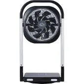 DCG ELTRONIC Amayann VE1605TT Ventilateur télescopique pliant en acier à faible encombrement