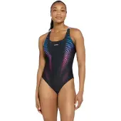 Zoggs Powerback E Plus Swimsuit Noir 38 Femme