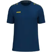 Jako T-shirt One Coton bleu marine/citron XXL