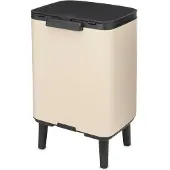 Brabantia Bo Waste Bin, Poubelle, Beige
