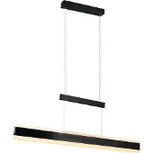 TRIO Suspension moderne Arcola 152cm noir