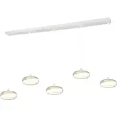 TRIO 365700332 GILA Suspension 3xE27 blanc mat