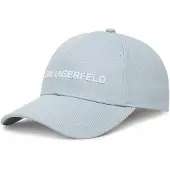 Karl Lagerfeld Casquette bleu clair / blanc