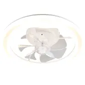 TRIO Éventail blanc Skaulo Conception Ø 50cm