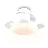 TRIO Ventilateur de plafond Boras blanc Ø 60cm