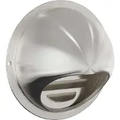 vidaXL , grille d'aération, 8 pièces, argent, 100 mm, acier inoxydable