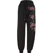 Dangerous DNGRS Pantalon 'Choice' azur / gris foncé / rose clair / noir