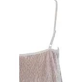 Urban Classics Velvet Lip Sleeveless Dress Beige XS Femme