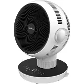 Ardes Omnia Ventilateur de chauffage électrique 1800W Noir/Blanc pour l'intérieur avec minuterie