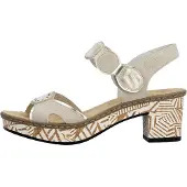 Rieker Sandales à Talon Namur - Beige