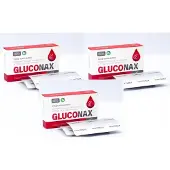 PLT Group 3x Gluconax Premium Blood Sugar Control 30 gélules