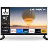 Thomson Téléviseur intelligent 24HT2S15 LED HD 24" Wi-Fi Noir