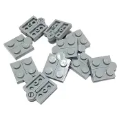 LEGO 10x charnière gris clair (2429c01)