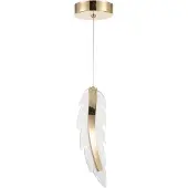 Toolight Lampe Suspendue Rea G157-Cp Or, Transparent