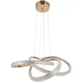 Toolight Lampe Suspendue Rea G153-Cp Plafon Doré