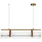 Toolight Lampe Suspendue Rea App1796-Cp Led Or Brossé