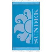 Sundek Logo Towel Bleu